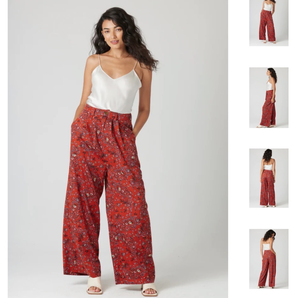 Bila 77 Curson Pants In Baked Clay.